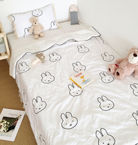 Washable baby summer quilt cotton quilt Kindergarten baby nap air-conditioning quilt Childrens baby quilt four seasons