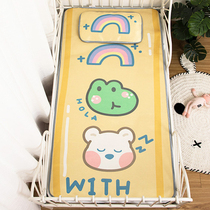 Customizable baby ice mat bed mat Ice Silk childrens kindergarten nap breathable newborn mat