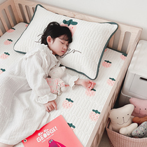 Can be customized for baby children Ice Silk latex mat breathable cool kindergarten baby nap special mat