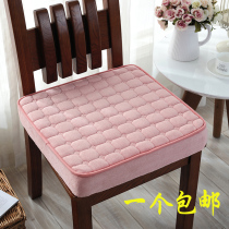 Plush chair pad thickened office chair cushion Student stool pad Dining chair pad Non-slip winter ass pad Sponge pad