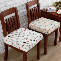 Winter cushion booster chair cushion Non-slip thickened cushion Four seasons car seat cushion Driving test portable dining chair cushion square stool