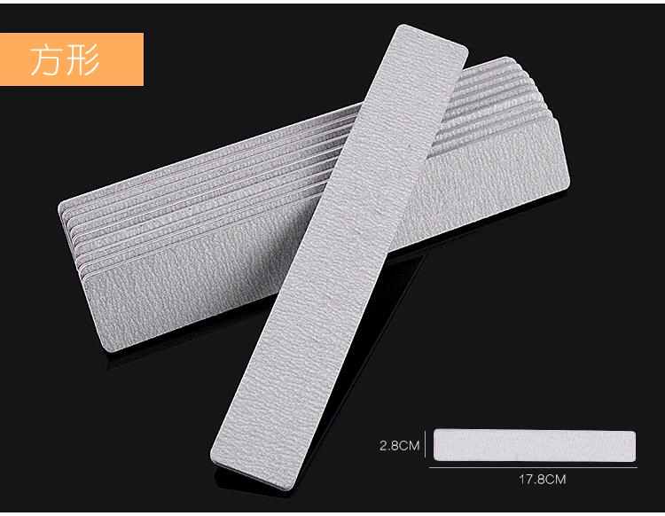 Trái tim màu tím Dụng cụ làm móng tay Đánh bóng Dải chà nhám Dải cát Hình chữ nhật Kim cương tròn Gỗ chạm khắc Đồ trang sức Wenwan Đánh bóng - Công cụ Nail