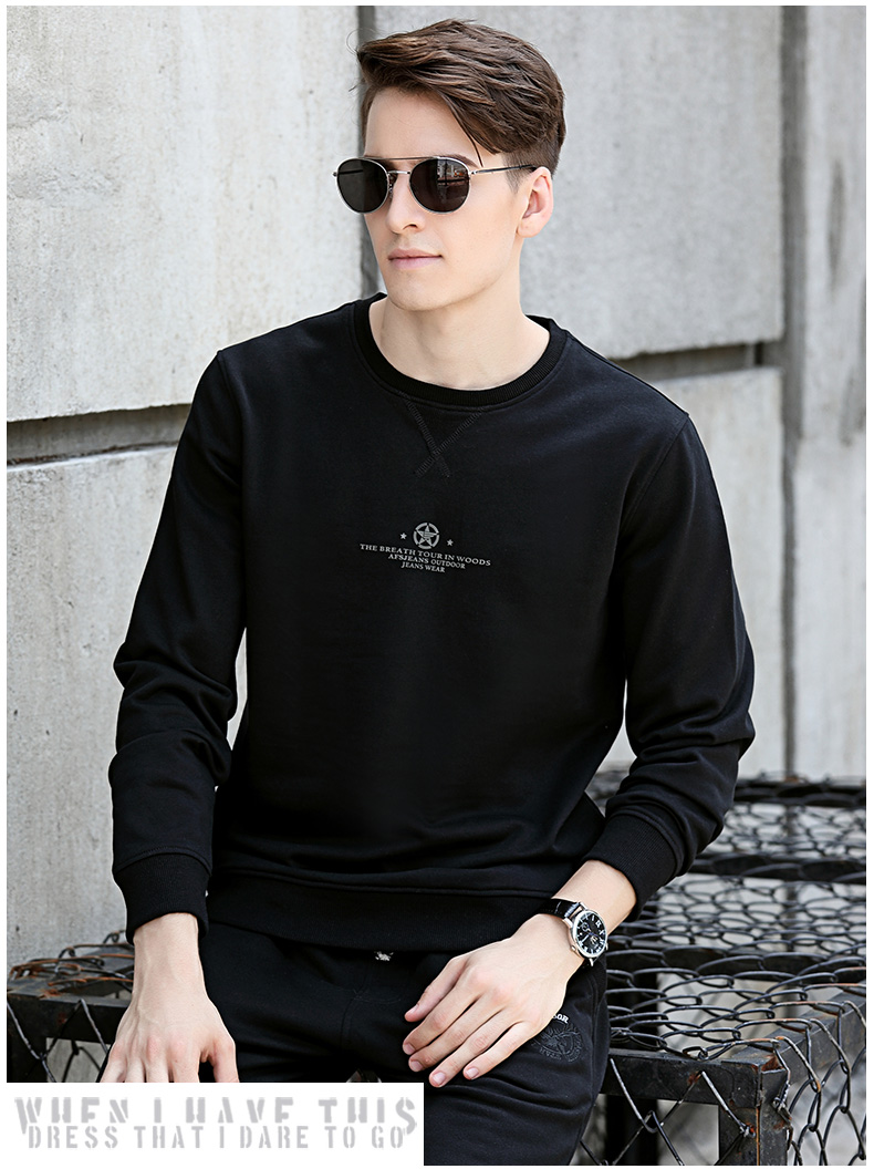 Sweatshirt homme ZHAN en Coton - Ref 3129513 Image 25