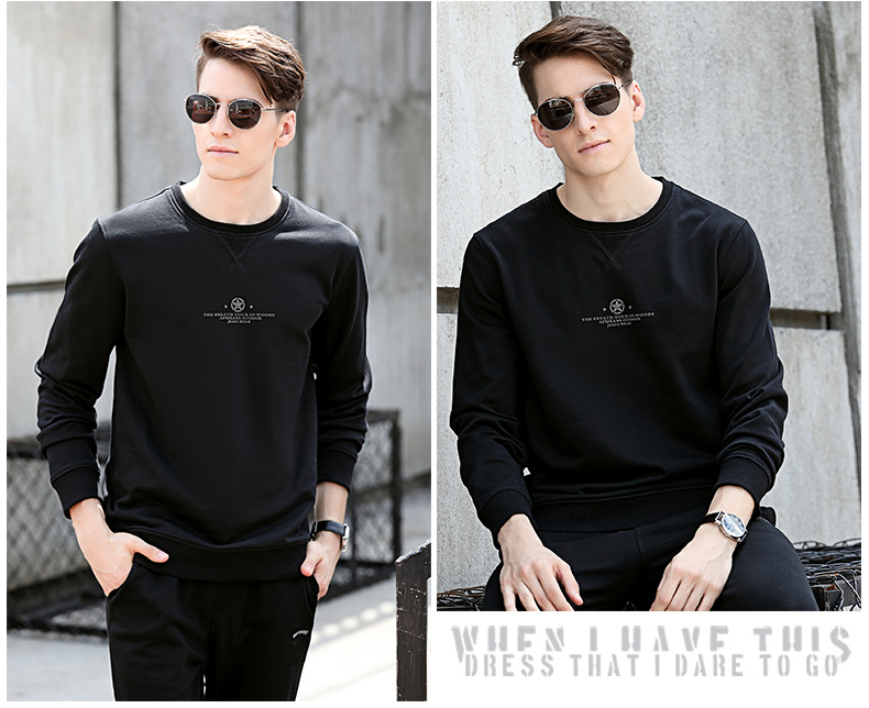 Sweatshirt homme ZHAN en Coton - Ref 3129513 Image 24