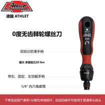 German import Arthur Lette ATHLET 0 degrees Toothless Ratchet Screwdriver can be matched with telescopic rod 5288