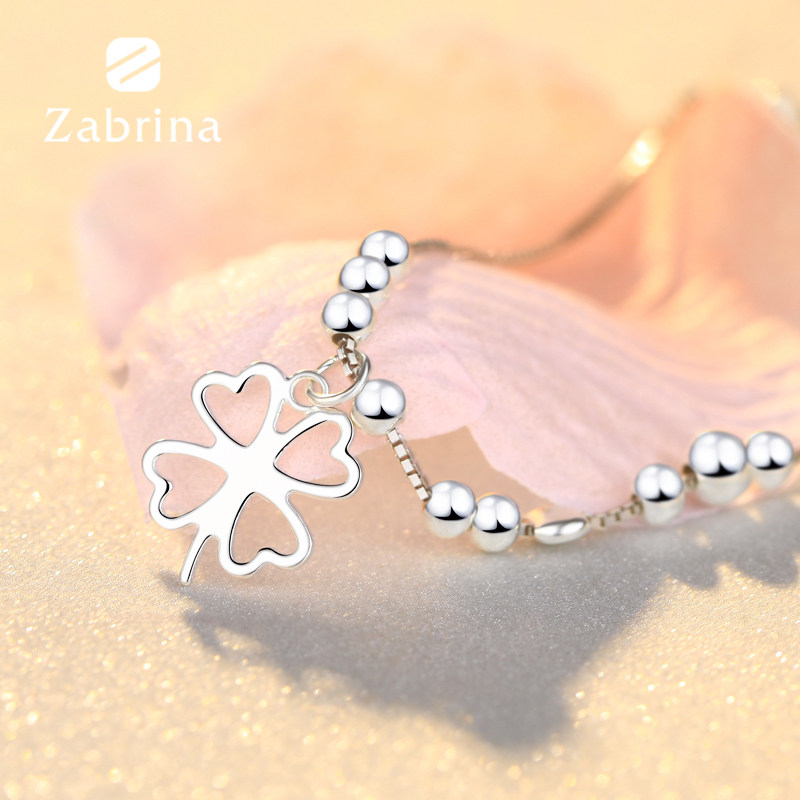 Bracelet de cheville Femme ZABRINA en Argenterie - Ref 3103530 Image 4