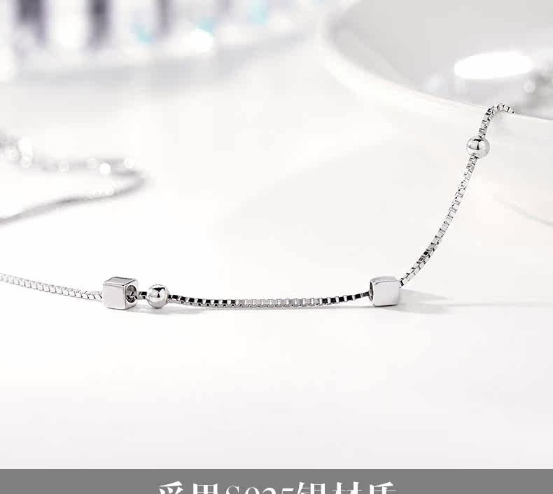 Bracelet de cheville Femme ZABRINA en Argenterie - Ref 3102082 Image 12