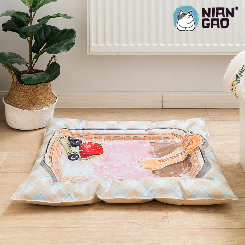 Rice cake NianGao pet ice mat cool cushion resistant to biting dog cool mat cat mat nest to cool mosquito repellent