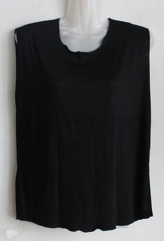 Hot trung niên áo vest nữ kích thước lớn mùa hè rộng vai không tay chạm đáy vest giản dị áo thun mẹ đầm - Quần áo của mẹ