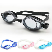 2019 New Cool swimming goggles flat light transparent no degree HD waterproof anti-fog swimming goggles for men and women swimming goggles