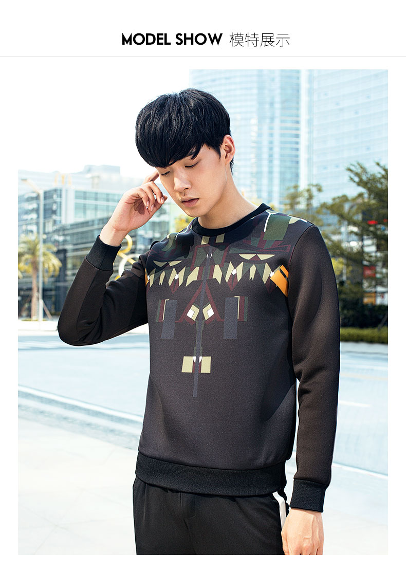 Sweatshirt homme MARK FAIRWHALE  MARK HUAFEI en Polyester - Ref 3127670 Image 14