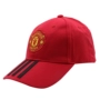 Mũ lưỡi trai Adidas Adidas Men 2019 Quỷ đỏ Manchester United Sun Hat Mũ thể thao giản dị nón kết nữ cá tính