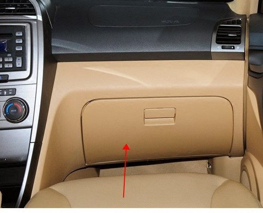 Original Loaded Chery Tiger Hand Glove Box Right Front Grocery Box 10 Rover Tiger Toolbox 11 12 12 13 Rover Tiger 3