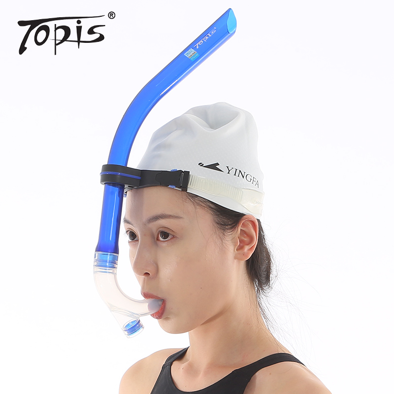 TOPIS frontal professional self-swimming breaststroke special training equipment snorkel swimming upright respirator