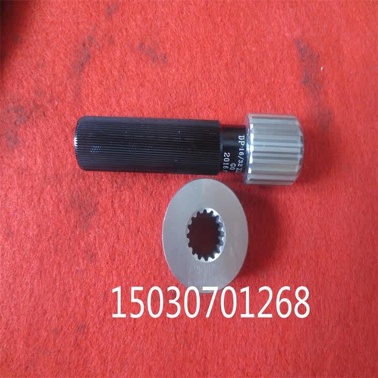 Splines slow walking silk gear stopper ring gauge internal and external link internal and external spline involute machining measurement