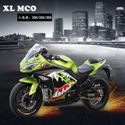 Xinling xe máy thể thao lớn xe máy chính hãng 350 xi lanh đôi Kawasaki nhỏ ninja đường chiến tranh - mortorcycles