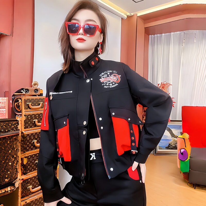 Kemier Km80066 Sports Casual Short Jacket