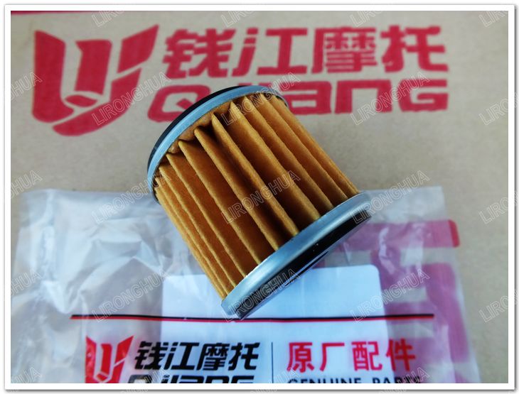 Qianjiang Original factory accessories Mini Yellow Dragon BJ250-15 15A Engine Oil Filter Cartridge Filter Original