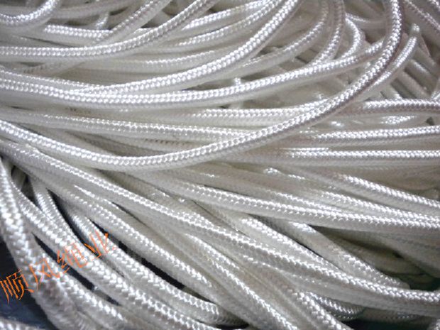 Nylon rope polyester braided solid rope diameter 3-3.5mm length 100 meters bundling rope advertising rope packing rope