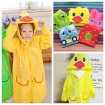 Yellow Sweetheart Kindergarten Small Duck Raincoat Child Girl Boy Boy Boy Baby Boy Yellow Duck Korea Japan