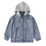 Осенняя летняя одежда, джинсовая демисезонная куртка, в западном стиле, подходит для подростков, популярно в интернете