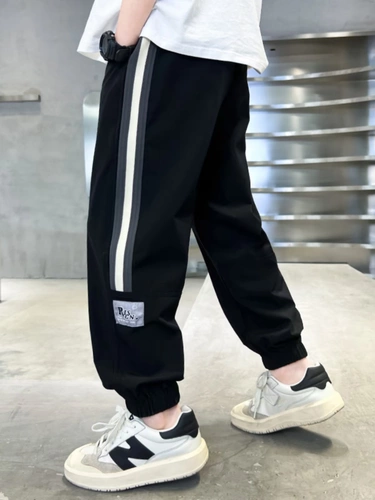 Тонкая летняя одежда, осенние штаны, спортивное средство от комаров для мальчиков, коллекция 2023, подходит для подростков