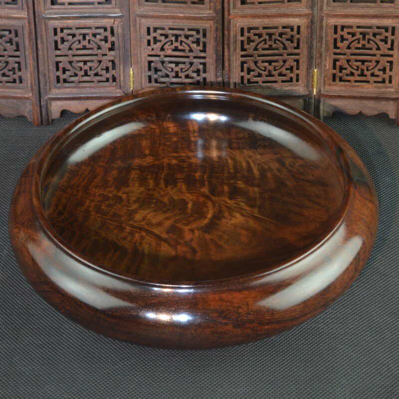 Lao Lao big red acid pen wash retro mahogany study small piece old materials play Chinese craft gift and handkwork