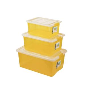 茶花长方形透明收纳箱7.5L