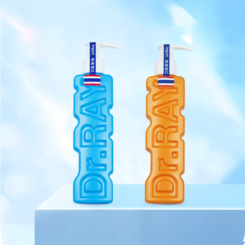 Dr.RAY雷治 泰国进口按压式液体牙膏成人牙膏含氟防蛀护龈两支装