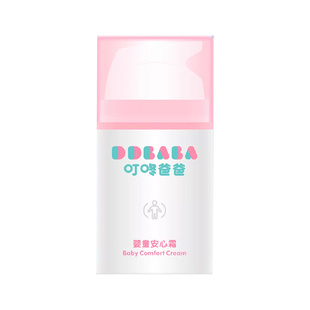 叮咚爸爸婴童安心霜50g青刺果油保湿面霜