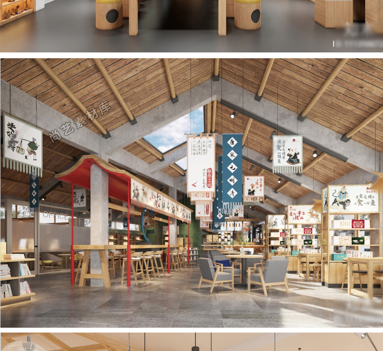 图片[12]-现代陶艺手工坊木工坊SU模型儿童手工室手工店DIY陶艺馆纸工坊-cg男孩