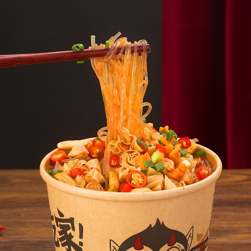 【嗨吃家】正宗网红速食重庆酸辣粉6桶