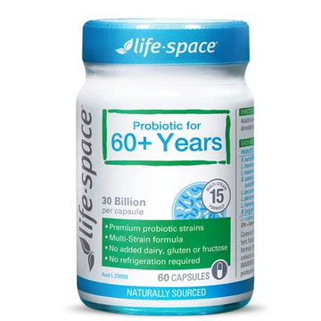 澳洲lifespace中老年益生菌胶囊60粒