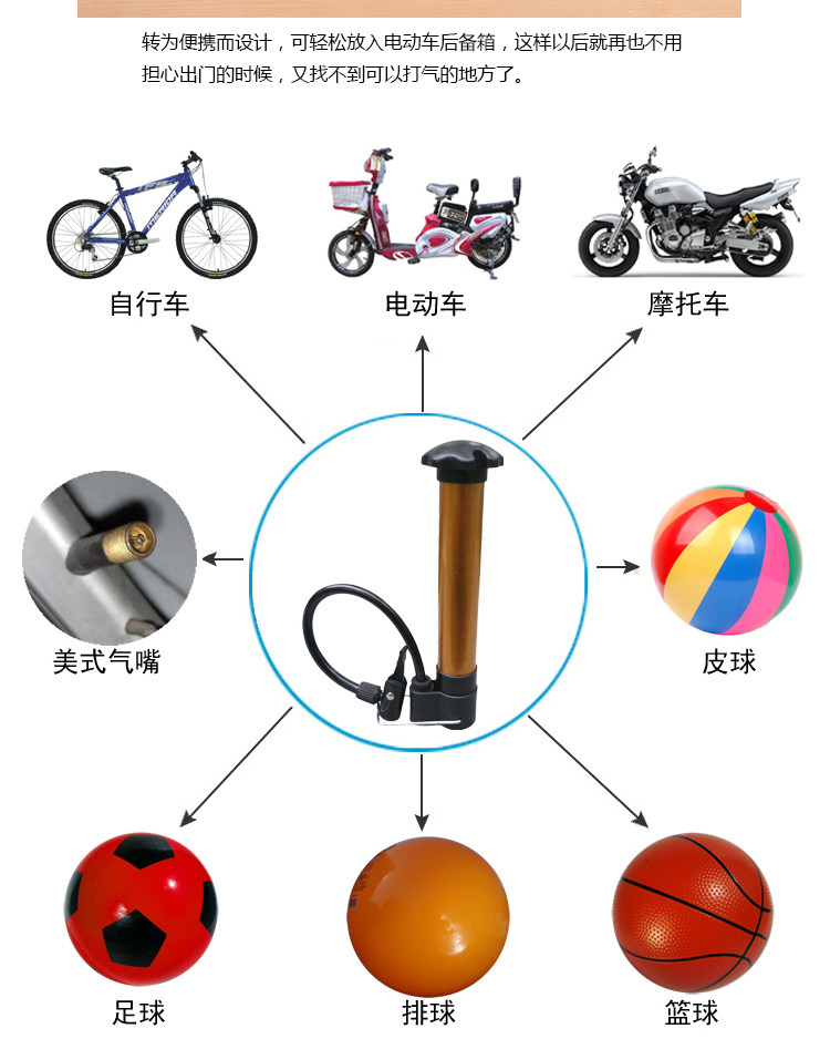 Pompe à vélo - Ref 2389895 Image 9