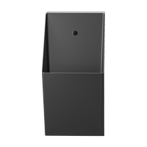 Black stainless steel urinal automatic sensor urinal bar public restroom wall-mounted urinal deodorant