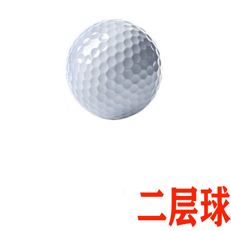 Factory Outlet Golf Brand New Blank Ball Two Layer Ball Practice Ball