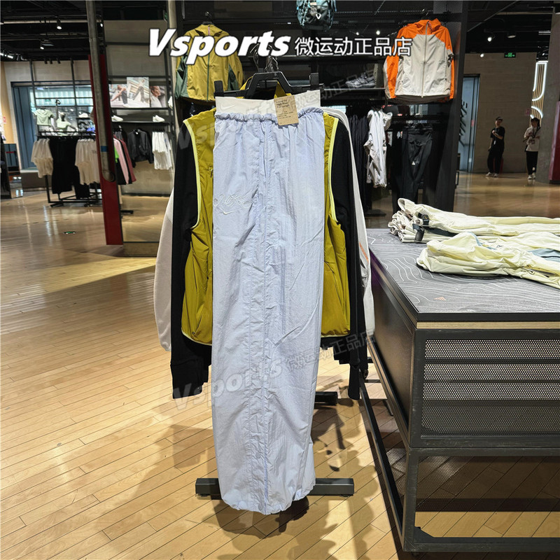 Nike Women's Pants 2026 Summer Training Sports Casual Woven Loose Straight-Leg Pants Ir7573-411