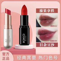  Italy KIKO small black tube lipstick female 4 series 407 hummus color 414 432 428 416 capsule matte 509