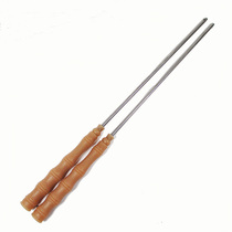 Beef tendon handle titanium alloy pole specializes in single and double diabolo shaker professional pole 6mm professional high-end diabolo shaker