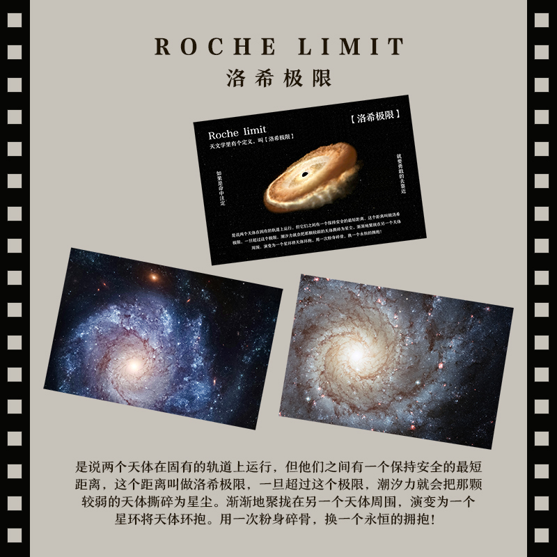 [Luoxi Extreme] Astronomy Universe Moon Full Moon Nebula Postcard Photography Starry Sky Original Photo Greeting Card
