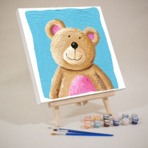 Childrens digital oil painting diy Handmade self-painted coloring filling painting Small oil painting decorative coloring painting Kindergarten simple