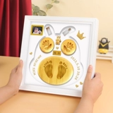 Памятные отпечатки рук и ног для новорожденных, год кролика, подарок на день рождения