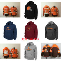 Browns Hoodie Beckham Jr Mayfield Cleveland Brown Rugby sweater