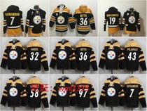 Pittsburgh Steelers 7 Schuster Hoodie Pittsburgh Steelers Rugby Weater