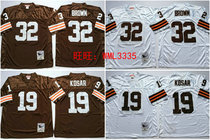 Cleveland Browns Jim Brown Jerseys Cleveland Brown retro rugby clothes