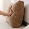 Sofa waist pillow, large backrest, bedside cushion, soft bag