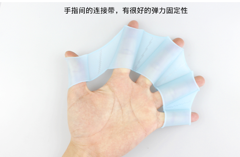 Thiết bị bơi tự do mái chèo silicone bay cá khăn tay bơi găng tay vịt cọ xát nam nữ còng nửa ngón tay rose bikini