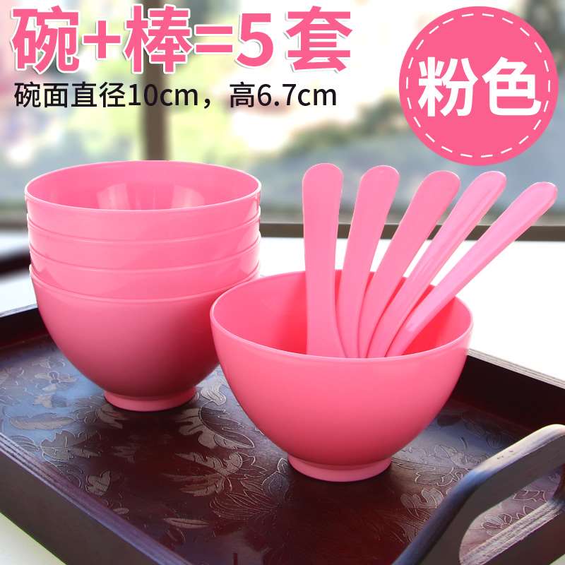 Mask bowl and brush mixing bar beauty bowl full spa bowl meningmask mask spoon soft facial