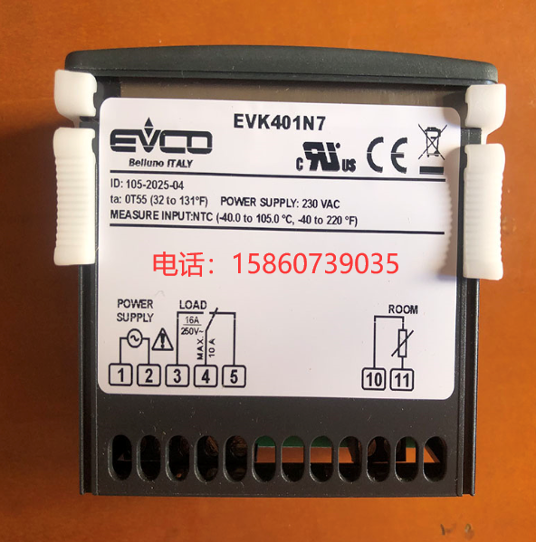 New original EVCO Meikong EVK401N7 thermostat TM103N7 controller EV3X21N7