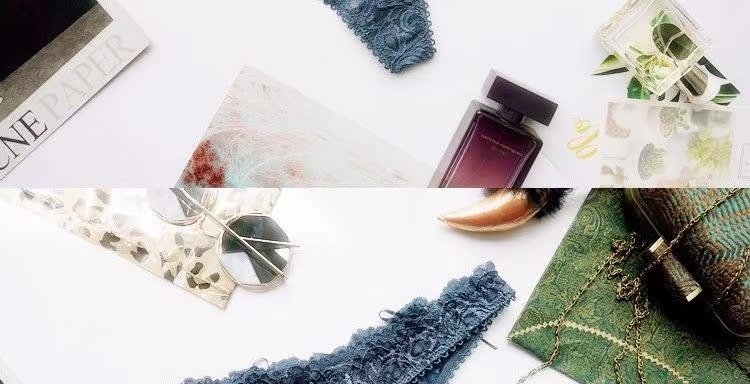 Đồ lót nữ gợi cảm Châu Âu và Mỹ lãng mạn thêu rỗng bên gợi cảm với quần short nữ eo thấp nóng bỏng quần xì